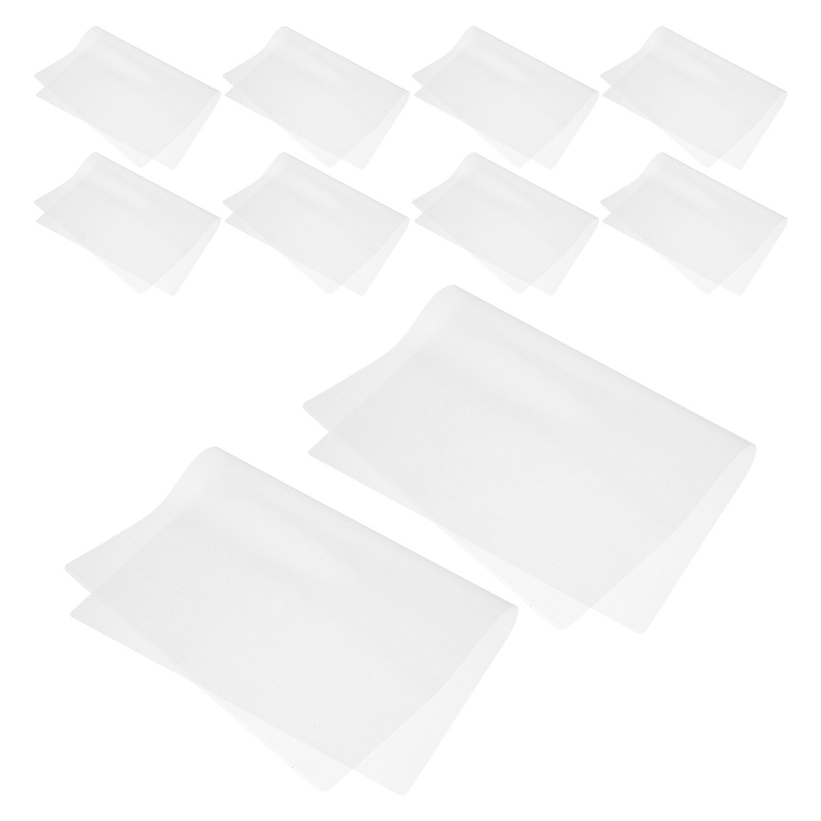 Document Laminator Pouch - 100 Folhas de Sacos de Laminação