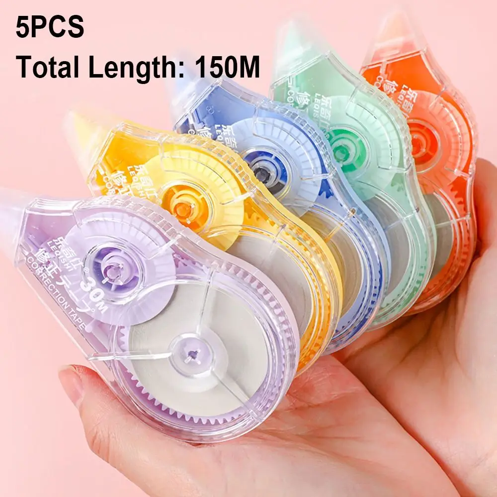 Correction Tape Roller - 5 pçs/set material de escritório fita