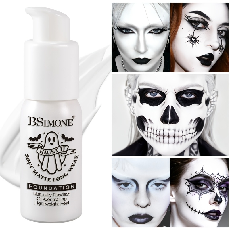 Correction Fluid White - Base Líquida Branca, Base Matte de
