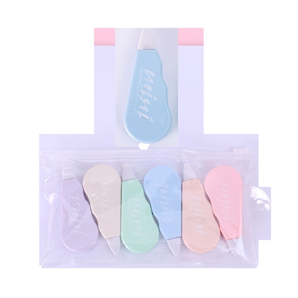 Conjunto de 6 Peças de Fita Co - Correction Tape Roller avaliação e preço