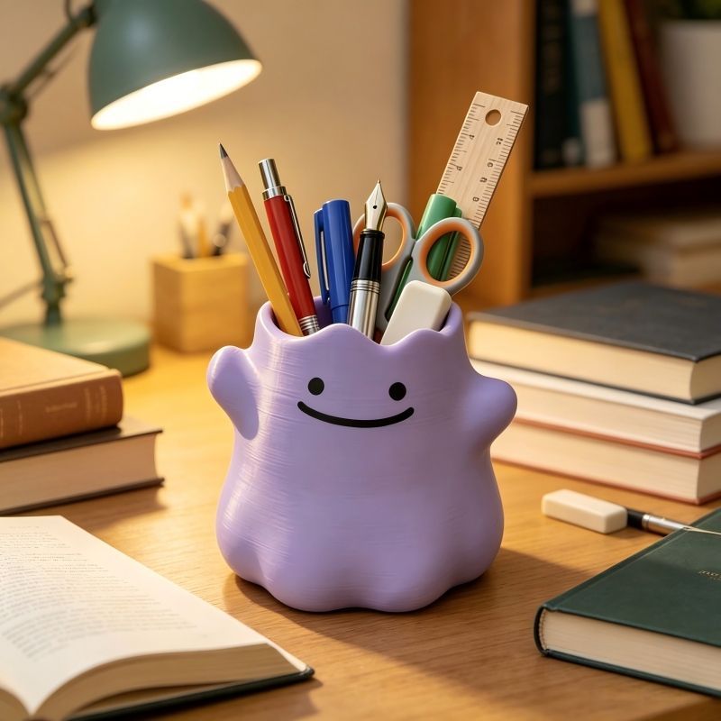 Porta-Canetas Pokémon Ditto, C - Stationery Office avaliação e preço