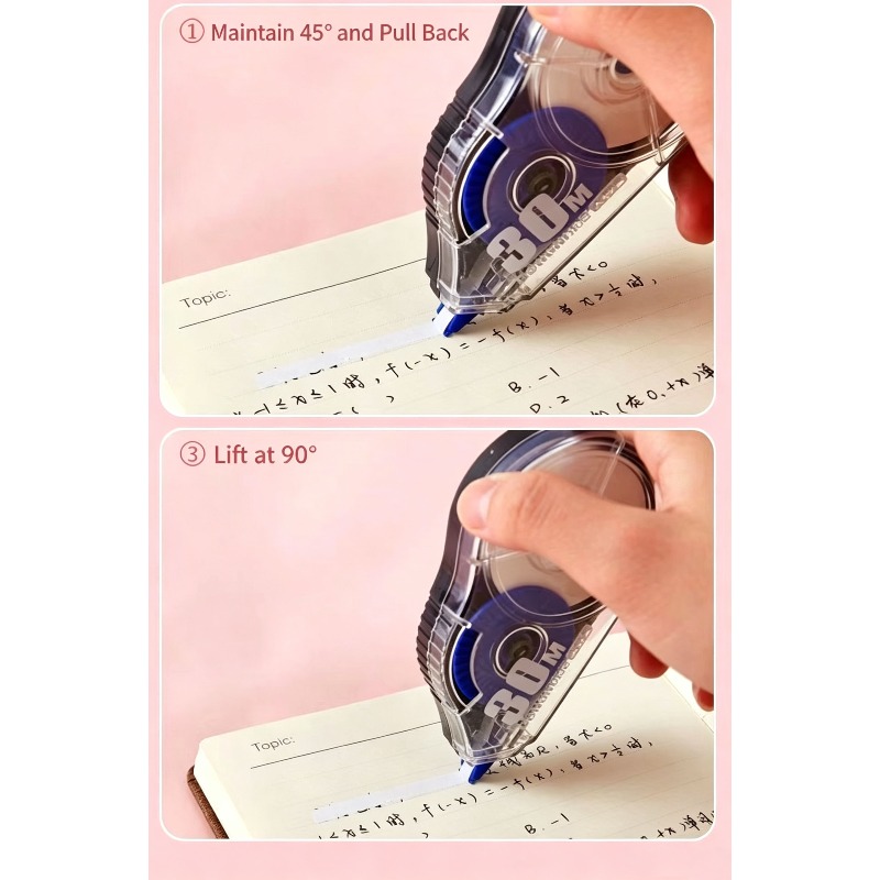 3/5 Peças Fita Corretiva em Ro - Correction Tape Roller avaliação e preço