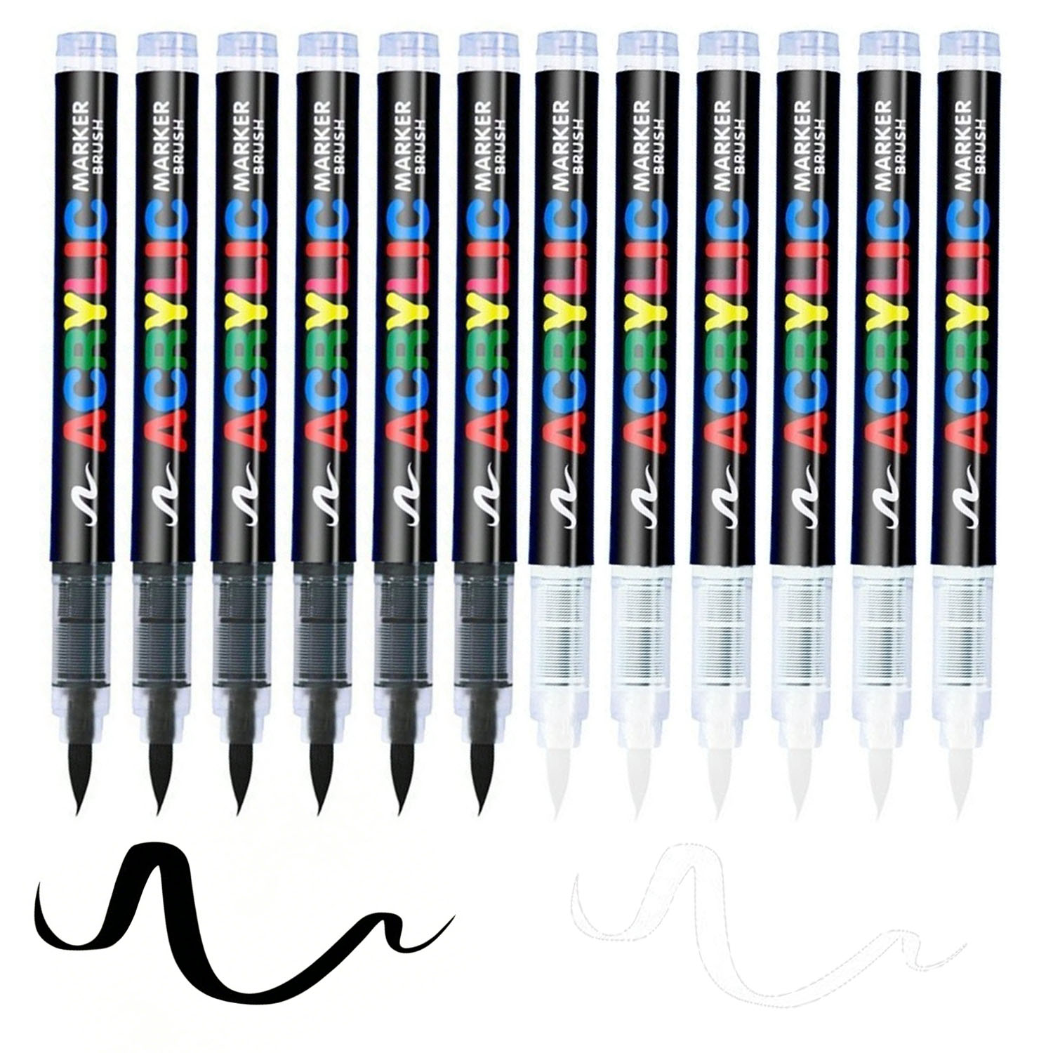 Conjunto de 12 Marcadores Acrí - Whiteboard Marker Set avaliação e preço