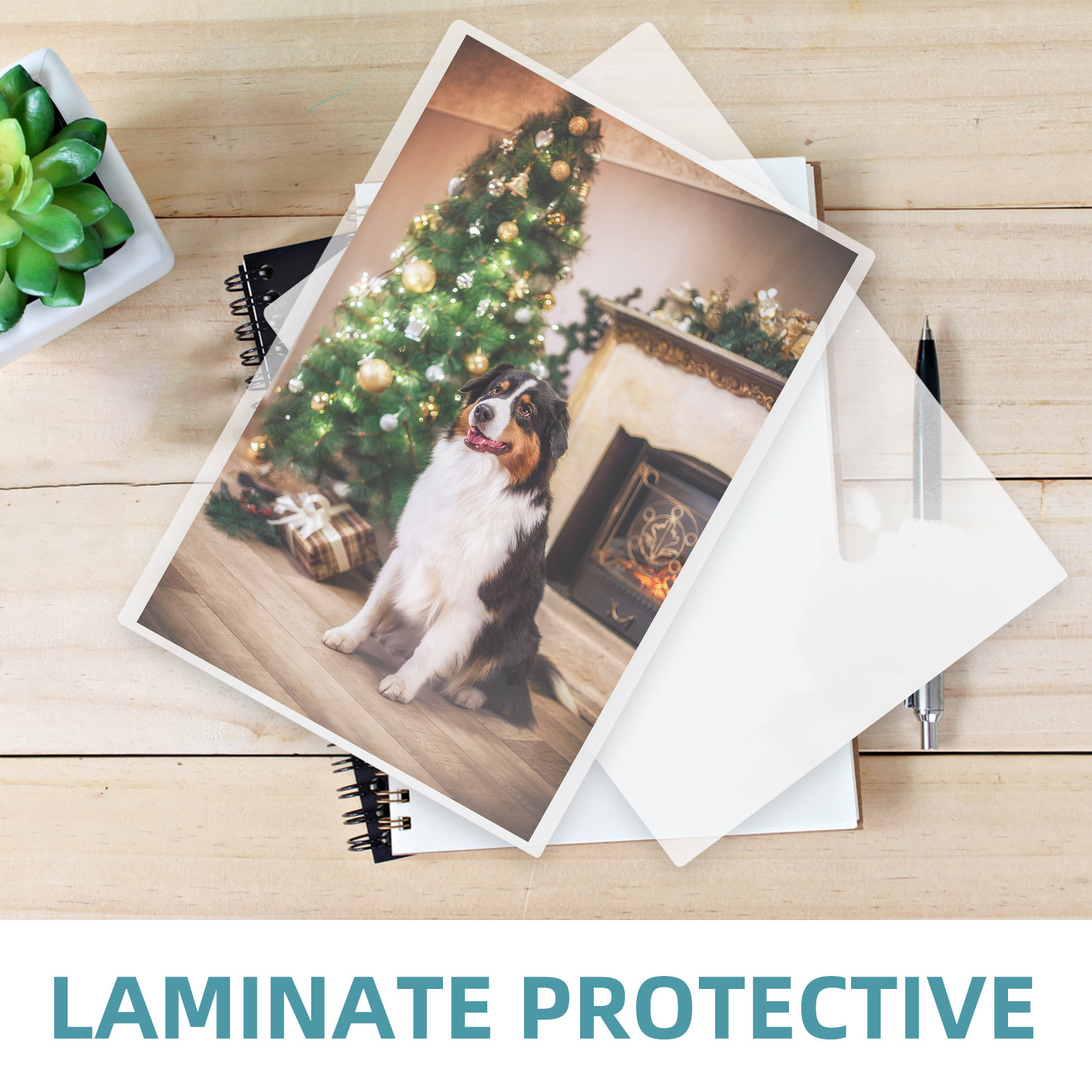 100 folhas de laminação protet - Document Laminator Pouch avaliação e preço