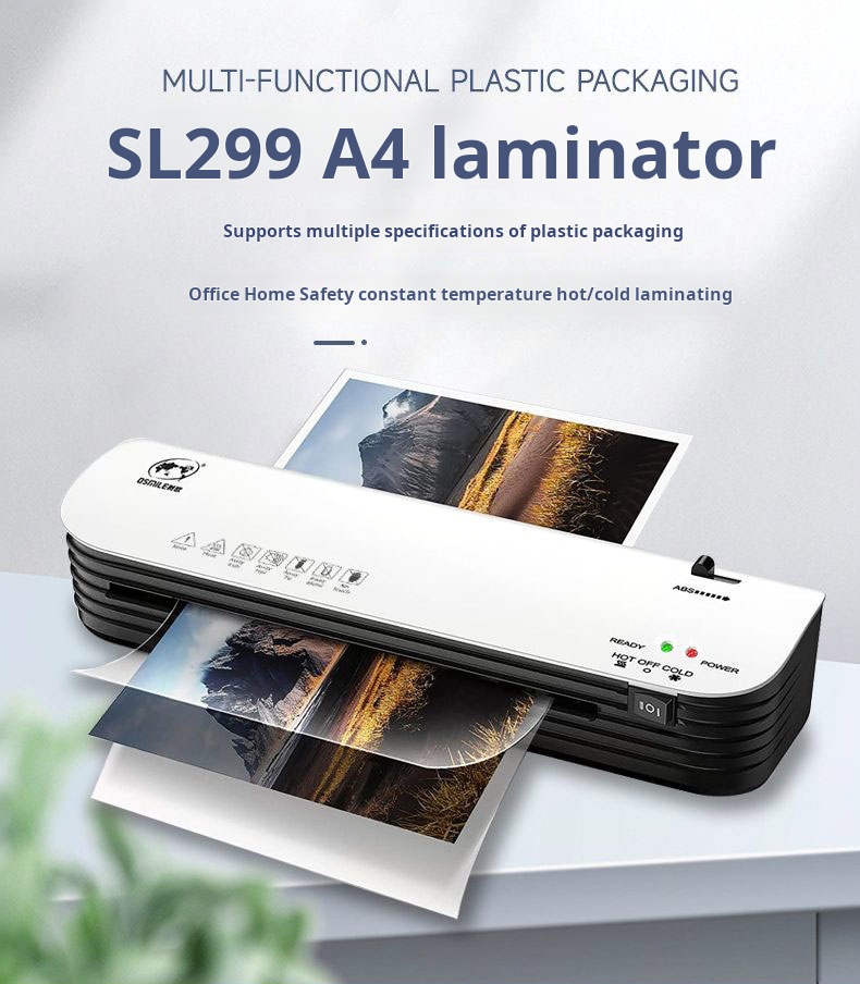 Máquina de Laminação SL299, La - Document Laminator Pouch avaliação e preço